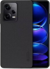 Case Nillkin Super Frosted Shield Xiaomi Redmi Note 12 Pro 5G/Poco X5 Pro 5G black hinta ja tiedot | Puhelimen kuoret ja kotelot | hobbyhall.fi