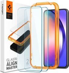 Suojalasi Spigen AlignMaster Glas tR 2-Pack Samsung Galaxy A54 5G hinta ja tiedot | Näytönsuojakalvot ja -lasit | hobbyhall.fi