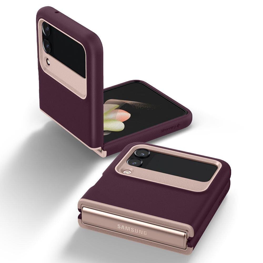 Caseology Nano Pop Galaxy Flip 4 Burgundy hinta ja tiedot | Puhelimen kuoret ja kotelot | hobbyhall.fi