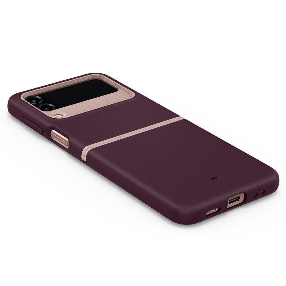 Caseology Nano Pop Galaxy Flip 4 Burgundy hinta ja tiedot | Puhelimen kuoret ja kotelot | hobbyhall.fi