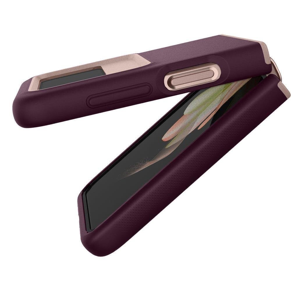 Caseology Nano Pop Galaxy Flip 4 Burgundy hinta ja tiedot | Puhelimen kuoret ja kotelot | hobbyhall.fi