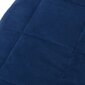 vidaXL Painopeitto sininen 200x220 cm 13 kg kangas hinta ja tiedot | Peitot | hobbyhall.fi