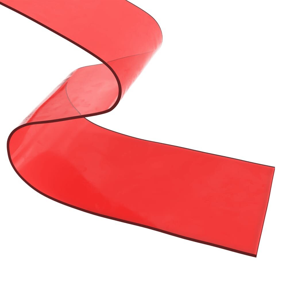 vidaXL Oviverho punainen 200 mm x 1,6 mm 25 m PVC hinta ja tiedot | Oven saranat ja lisävarusteet | hobbyhall.fi