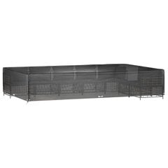 vidaXL Puutarhakalustesuoja 16 purjerengasta 325x205x60 cm suorakaide hinta ja tiedot | Istuintyynyt, pehmusteet ja päälliset | hobbyhall.fi