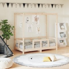 vidaXL Lasten sängynrunko 70x140 cm täysi mänty hinta ja tiedot | Lastensängyt | hobbyhall.fi