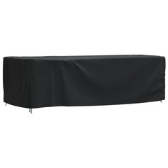 vidaXL Puutarhakalusteiden suoja musta 300x140x90 cm vedenkestävä 420D hinta ja tiedot | Istuintyynyt, pehmusteet ja päälliset | hobbyhall.fi