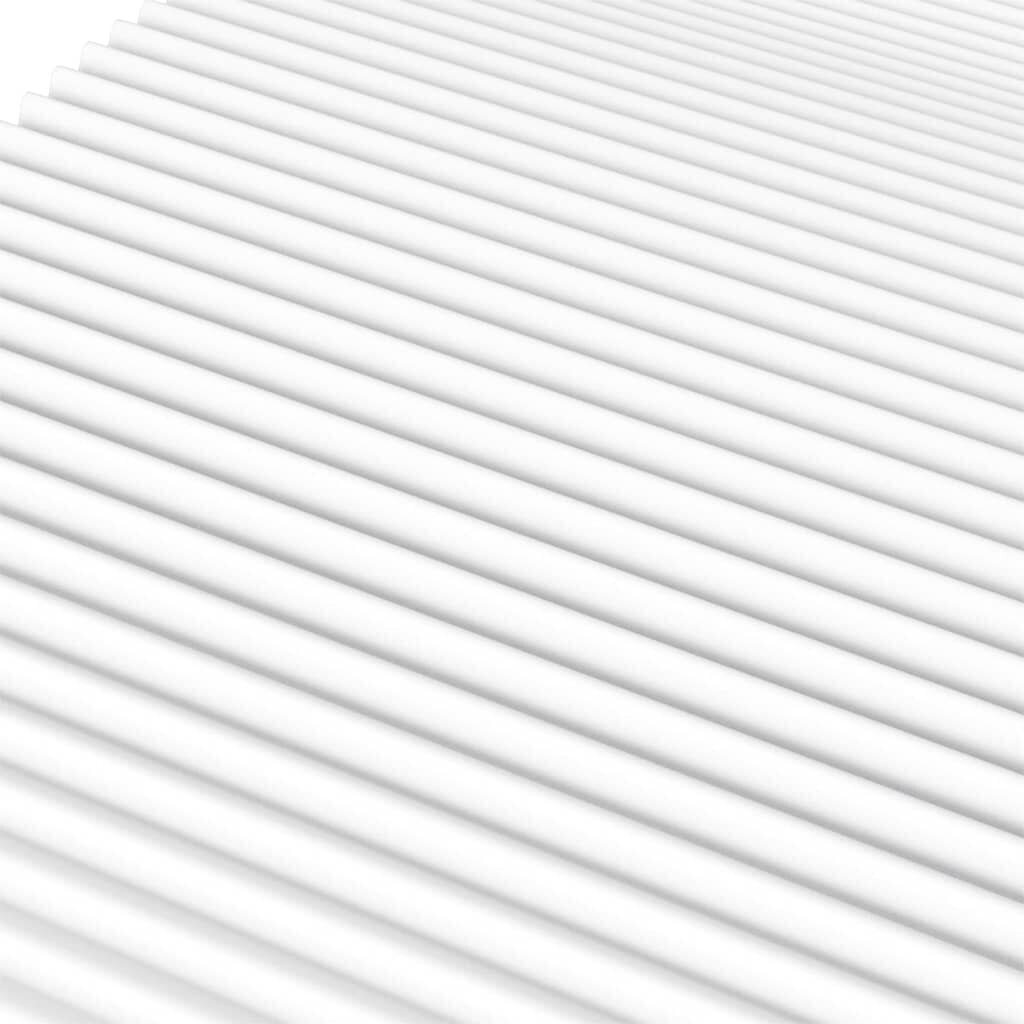 vidaXL Vaahtomuovipatja valkoinen 180x200 cm kovuus H2 H3 hinta ja tiedot | Patjat | hobbyhall.fi