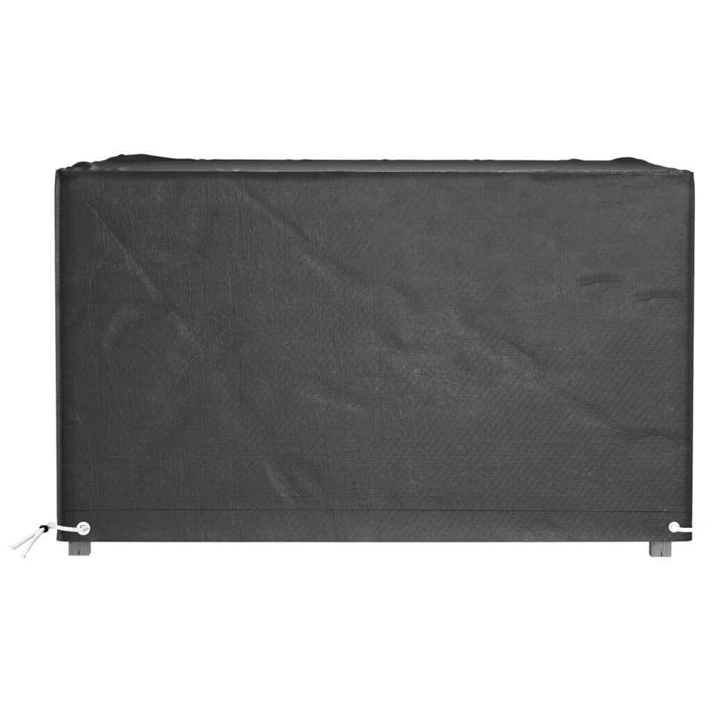 vidaXL Puutarhakalusteiden suojat 2 kpl 8 purjerengasta 125x125x75 cm hinta ja tiedot | Istuintyynyt, pehmusteet ja päälliset | hobbyhall.fi