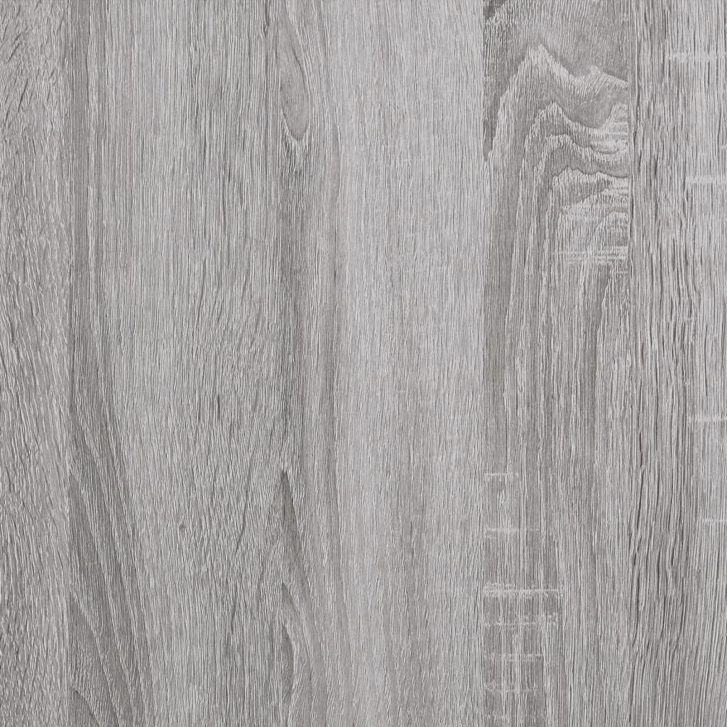 vidaXL Konsolipöytä harmaa Sonoma 75x34,5x75 cm tekninen puu hinta ja tiedot | Sivupöydät | hobbyhall.fi