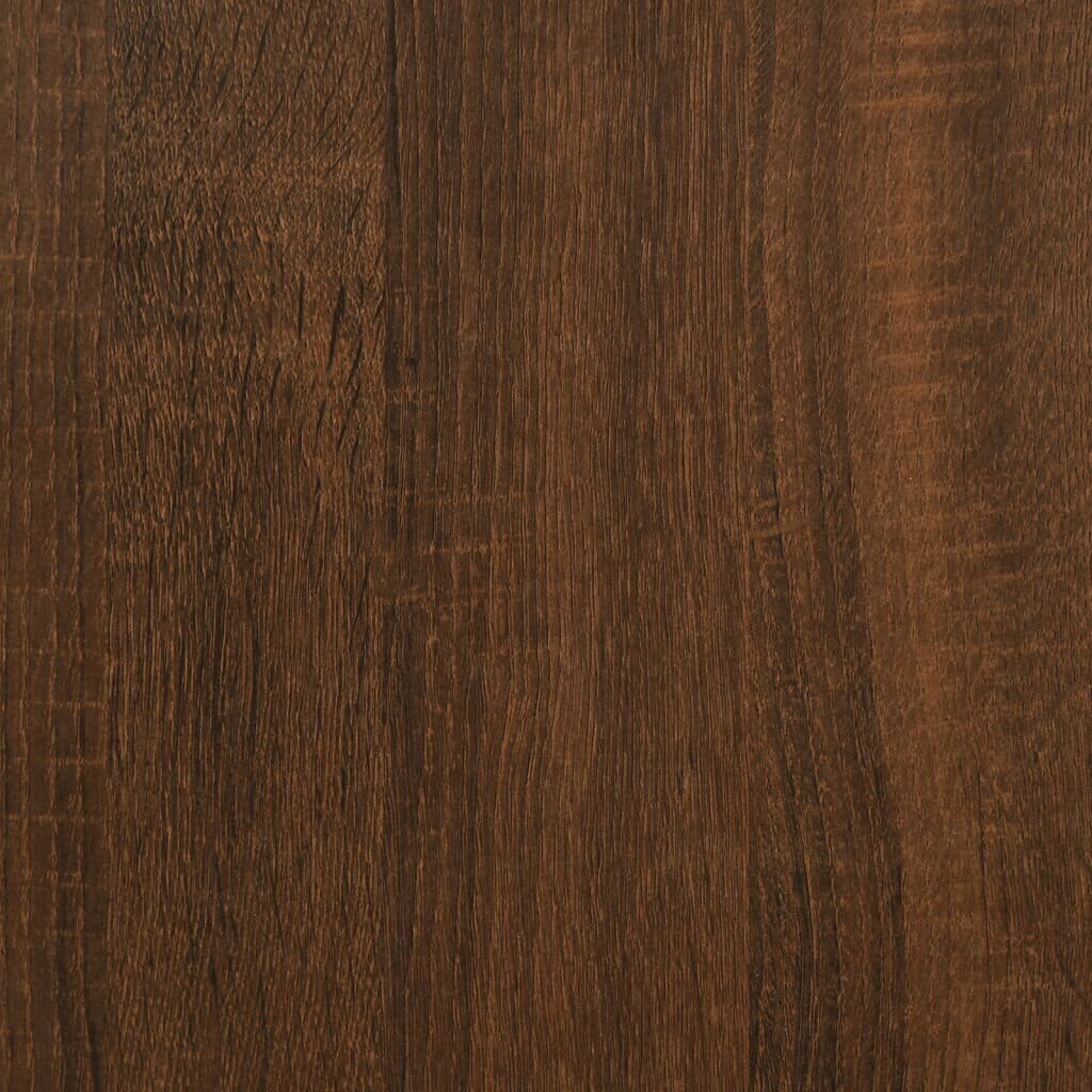 vidaXL Sohvapöytä ruskea tammi 102x44,5x50 cm tekninen puu hinta ja tiedot | Sohvapöydät | hobbyhall.fi