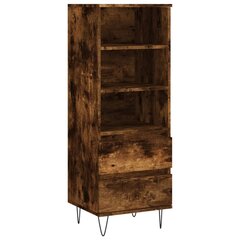 vidaXL Kaappi savutammi 40x36x110 cm tekninen puu hinta ja tiedot | Olohuoneen kaapit ja lipastot | hobbyhall.fi