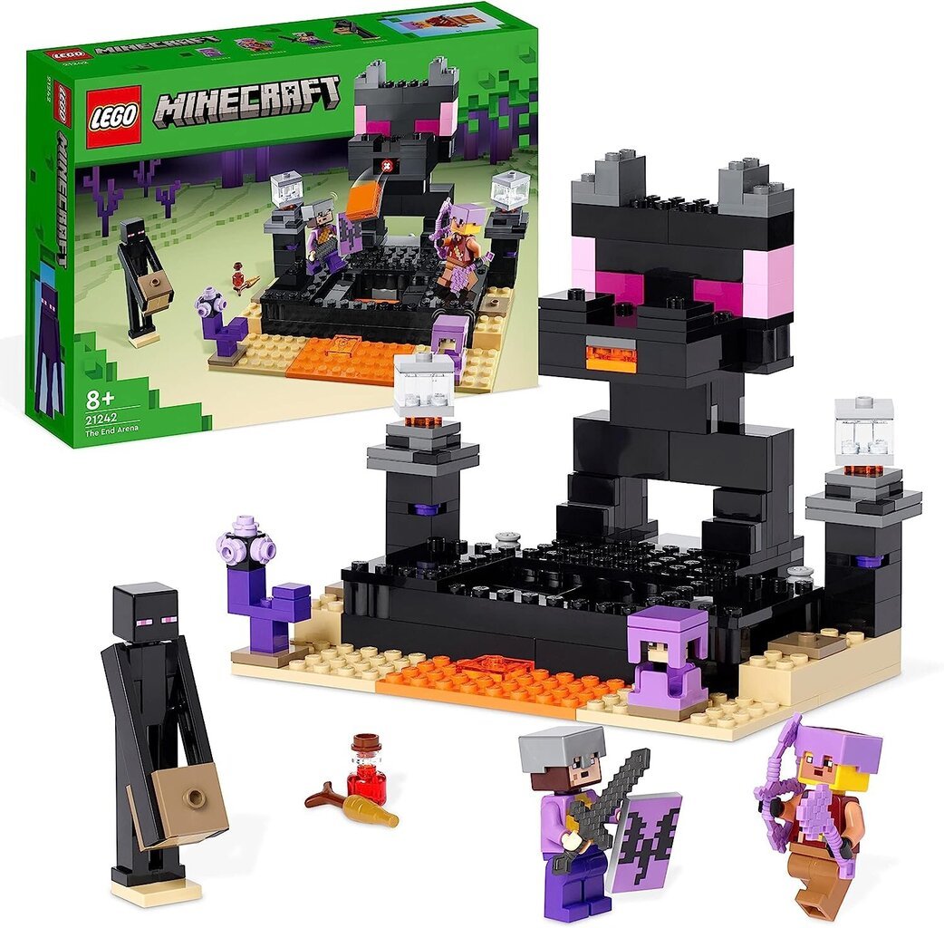 LEGO® 21242 Minecraft The End Arena -rakennussarja hinta ja tiedot | LEGOT ja rakennuslelut | hobbyhall.fi