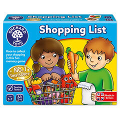 Lautapeli Shopping List hinta ja tiedot | Orchard Toys Lapset | hobbyhall.fi