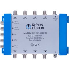 TechniSat MULTYSWITCH CE 5/8 hinta ja tiedot | TV-antennit | hobbyhall.fi