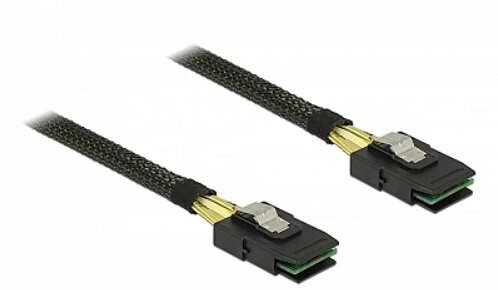 Delock, Mini SAS SFF-8087, 1 m hinta ja tiedot | Kaapelit ja adapterit | hobbyhall.fi