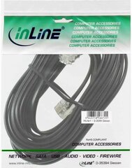 InLine, RJ11, 6 m hinta ja tiedot | Kaapelit ja adapterit | hobbyhall.fi