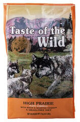 Taste of the Wild High Prairie Puppy paistettua hirven- ja biisoninlihaa, 2 kg hinta ja tiedot | Koiran kuivaruoka | hobbyhall.fi
