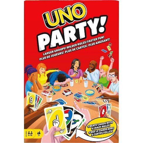 Kortit UNO Party, EN hinta ja tiedot | Lautapelit ja älypelit | hobbyhall.fi