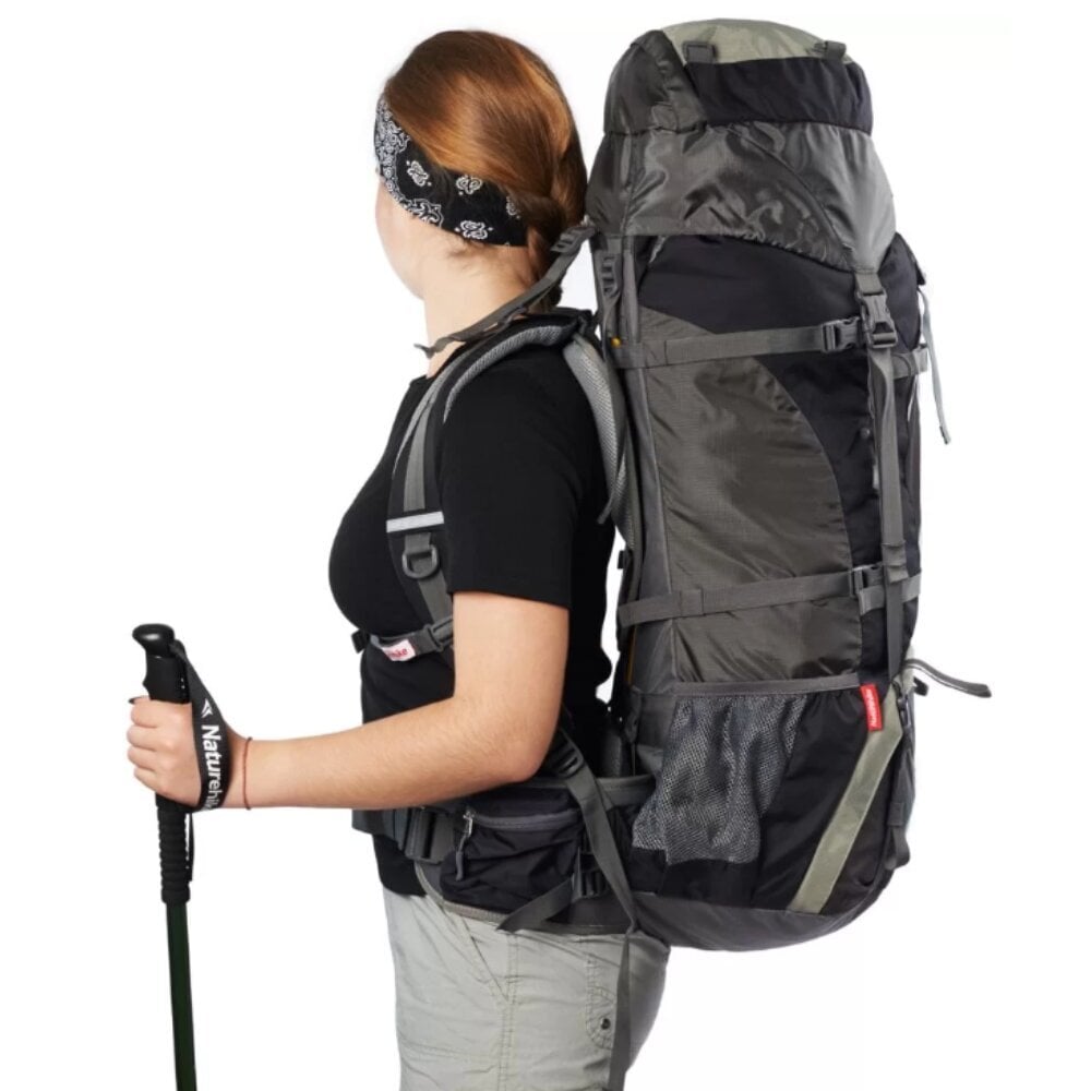 Naturehike 70L + 5L retkeilyreppu hinta ja tiedot | Reput ja rinkat | hobbyhall.fi