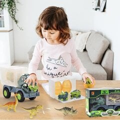 Leluauto dinosauruksilla Dino Cars hinta ja tiedot | Poikien lelut | hobbyhall.fi