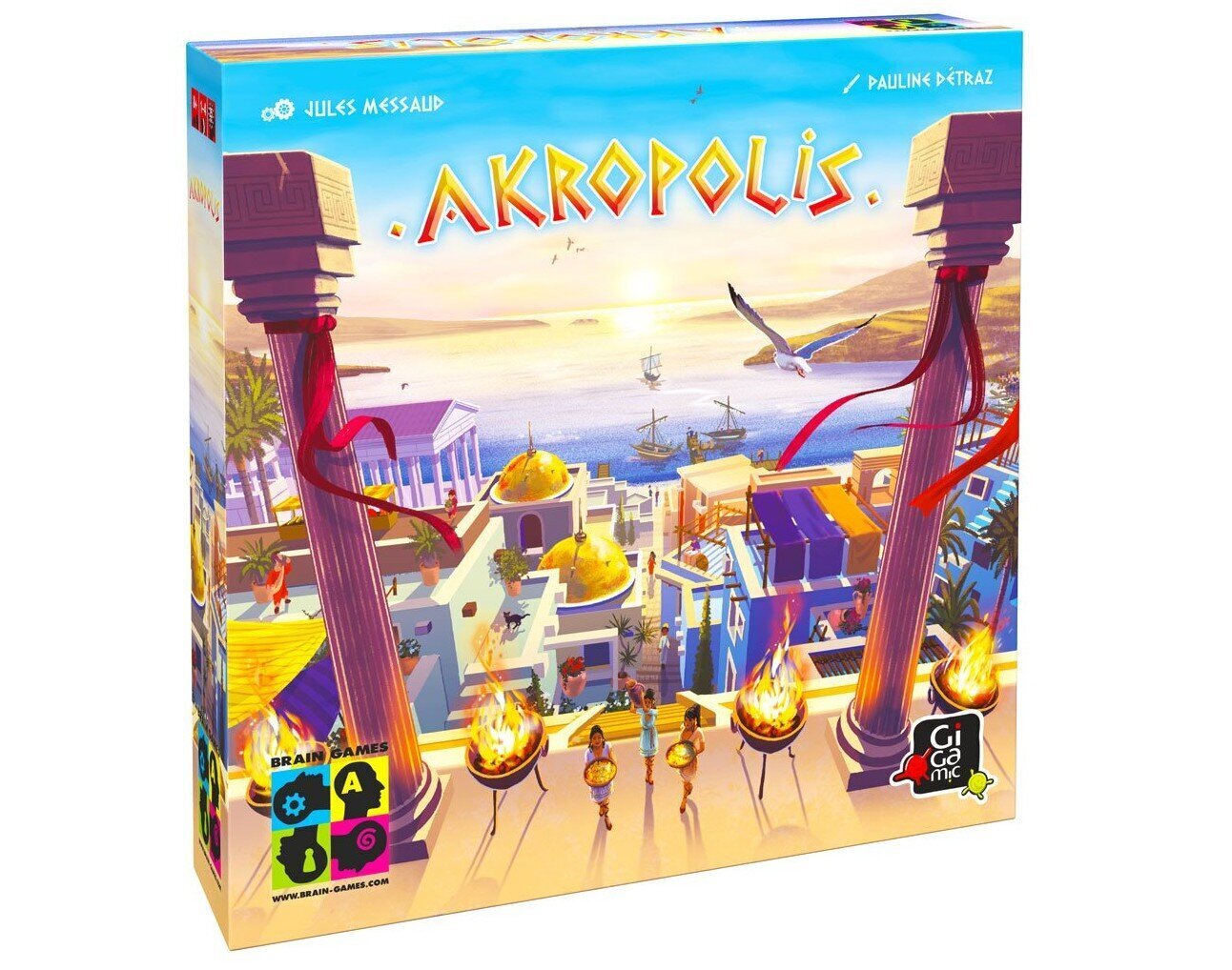 Lautapeli Akropolis, LT/LV/EE hinta ja tiedot | Lautapelit ja älypelit | hobbyhall.fi