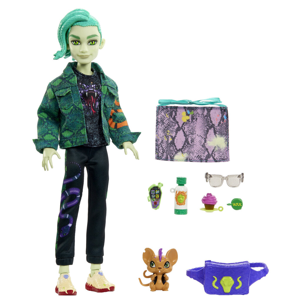 Nukke lisätarvikkeineen Monster High Deuce Gorgon hinta ja tiedot | Tyttöjen lelut | hobbyhall.fi