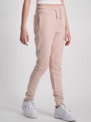 Calvin Klein Metallic Box Logo Vaaleanpunaiset housut tytöille, vaaleanpunainen hinta ja tiedot | Tyttöjen leggingsit ja housut | hobbyhall.fi