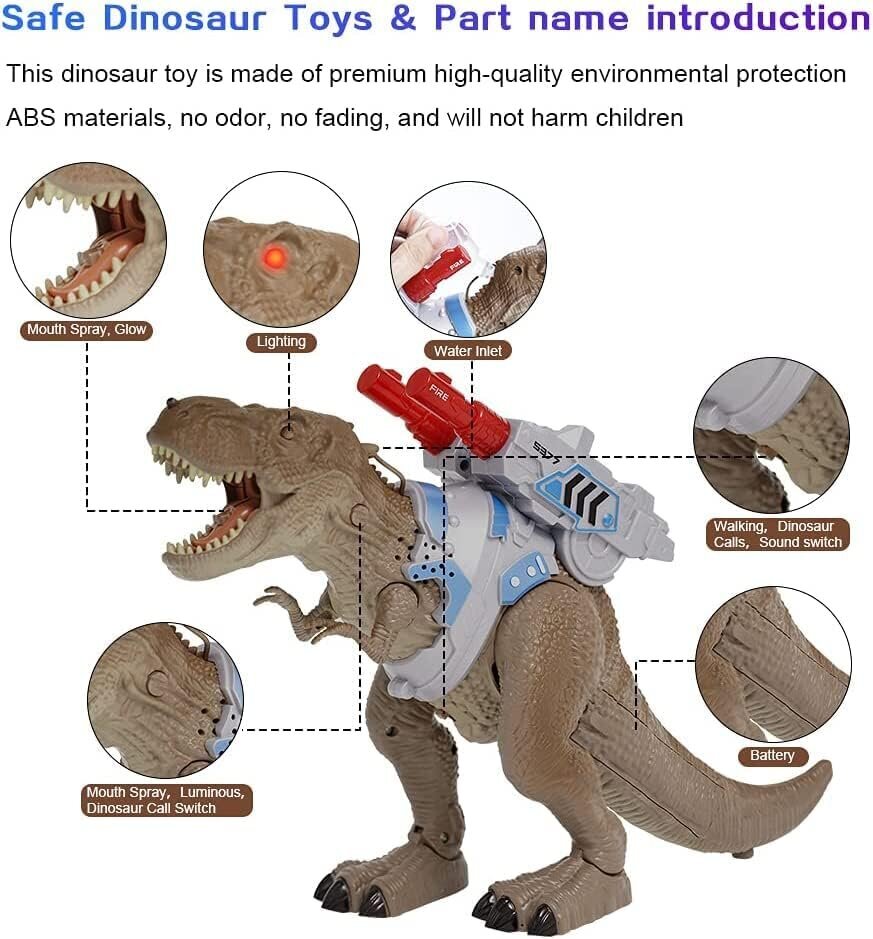 Interaktiivinen dinosaurus kaukosäätimellä Tyrannosaurus hinta ja tiedot | Poikien lelut | hobbyhall.fi