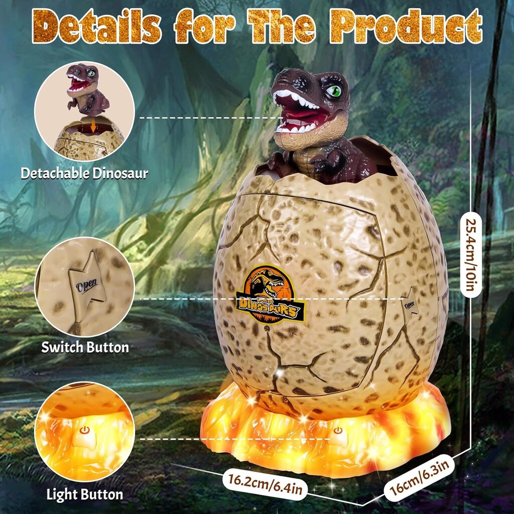 Interaktiivinen säästöpossu rahasta Dinosaur Egg hinta ja tiedot | Muut hauskat lahjaideat | hobbyhall.fi