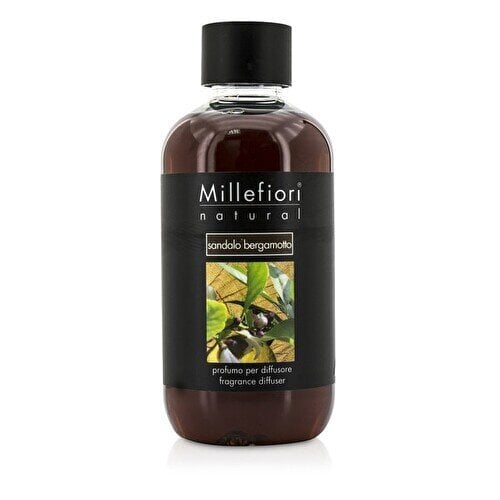 Kodin tuoksun täydennys Millefiori Natural Fragrance Sandalo bergamotto, 250 ml hinta ja tiedot | Huonetuoksut | hobbyhall.fi
