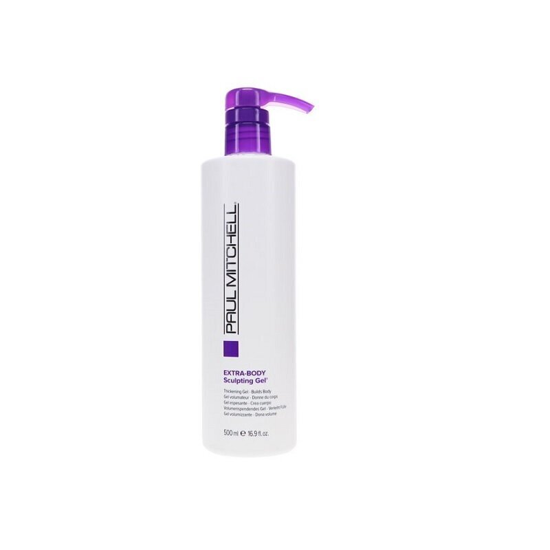 Hiusten muotoilugeeli Paul Mitchell, Extra-Body Sculpting, 500 ml hinta ja tiedot | Kampaamotuotteet | hobbyhall.fi