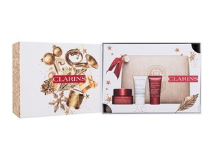 Sarja Clarins Multi-Intensive Box naisille: päivävoide, 50 ml + yövoide, 15 ml + naamio, 15 ml + kosmetiikkalaukku hinta ja tiedot | Kasvovoiteet | hobbyhall.fi