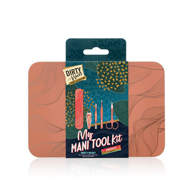 Kynsienhoitosetti Dirty Works My Mani Tool Kit hinta ja tiedot | Manikyyri- ja pedikyyritarvikkeet | hobbyhall.fi