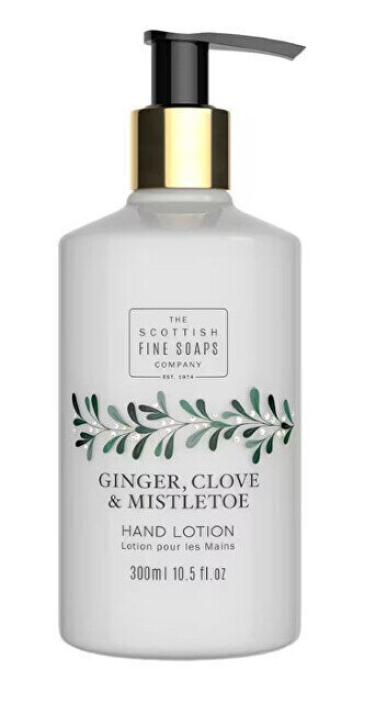 Käsivoide Scottish Fine Soaps Ginger,Clove &amp; Mistletoe, 300 ml hinta ja tiedot | Vartalovoiteet ja -emulsiot | hobbyhall.fi