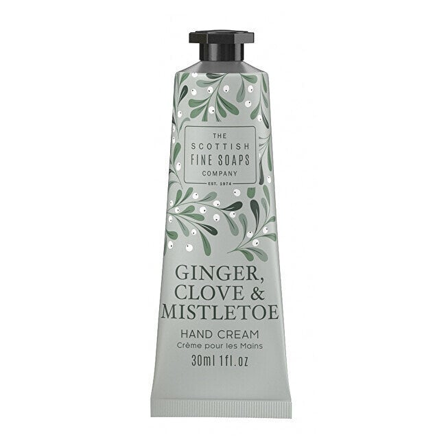 Käsivoide The Scottish Fine Soaps Ginger Clove &amp; Mistletoe, 30 ml hinta ja tiedot | Vartalovoiteet ja -emulsiot | hobbyhall.fi