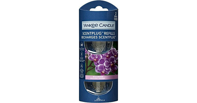 Kodin tuoksun täyttö Yankee Candle Wild Orchid, 2x18.5 ml hinta ja tiedot | Huonetuoksut | hobbyhall.fi