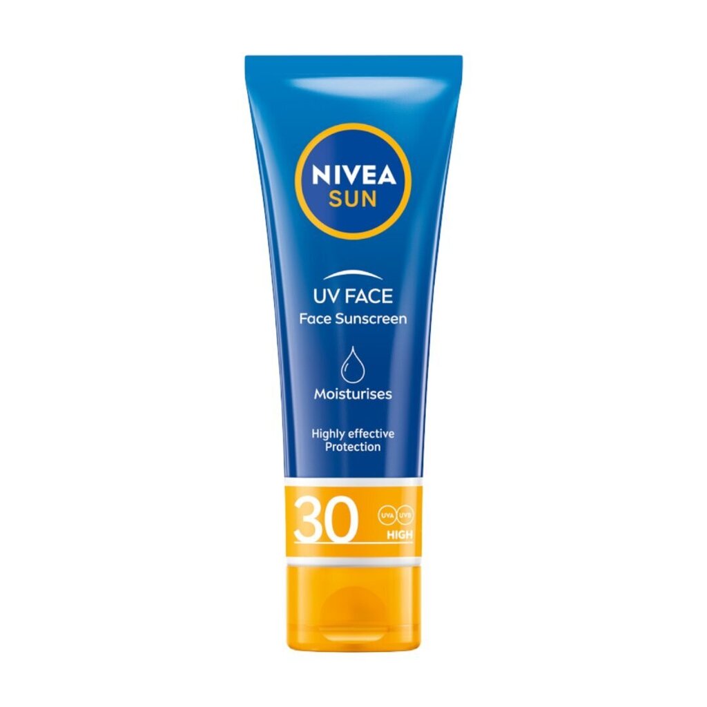 Kasvovoide aurinkosuojalla Nivea Sun SPF30, 50 ml hinta ja tiedot | Aurinkovoiteet | hobbyhall.fi