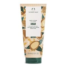 Vartalovoide The Body Shop Argan, 200 ml hinta ja tiedot | Vartalovoiteet ja -emulsiot | hobbyhall.fi