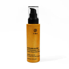 Vartalonöljy Two Cosmetics Golden Glow body oil, 150 ml hinta ja tiedot | Aurinkovoiteet | hobbyhall.fi