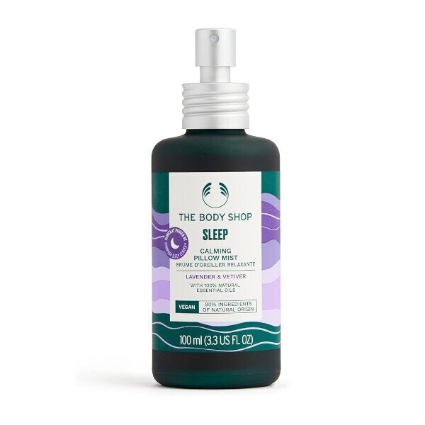 Tyynyjen suihke The Body Shop Lavender &amp; Vetiver, 100 ml hinta ja tiedot | Huonetuoksut | hobbyhall.fi