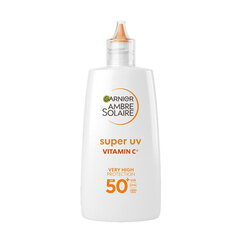 Kasvovoide Garnier Vitamin C SPF 50+ Ambre Solaire, 40 ml hinta ja tiedot | Aurinkovoiteet | hobbyhall.fi