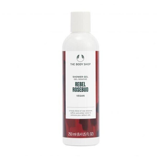 Suihkugeeli The Body Shop Rebel Rosebud, 250 ml hinta ja tiedot | Suihkusaippuat ja suihkugeelit | hobbyhall.fi