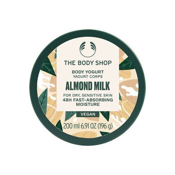 Vartaloyogurtti The Body Shop Almond Milk, 200 ml hinta ja tiedot | Vartalovoiteet ja -emulsiot | hobbyhall.fi
