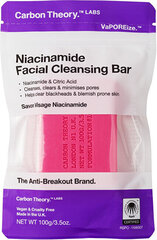 Kasvojenpesusaippua Carbon Theory Niacinamide facial cleansing soap, 100 g hinta ja tiedot | Saippuat | hobbyhall.fi