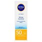 Kasvovoide auringolta Nivea Uv Shine Control Face, 50 ml hinta ja tiedot | Aurinkovoiteet | hobbyhall.fi