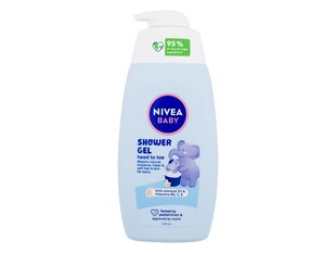 Lasten suihkugeeli Nivea 55409, 500 ml hinta ja tiedot | Nivea Kosmetiikka | hobbyhall.fi