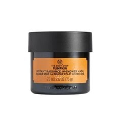 Kasvonaamio The Body shop In-Shower Mask Pumpkin, 75 ml hinta ja tiedot | Kasvonaamiot ja silmänalusaamiot | hobbyhall.fi