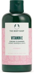 Creamy puhdistusaine The Body Shop Vitamin E, 250 ml hinta ja tiedot | Kasvojen puhdistusaineet | hobbyhall.fi