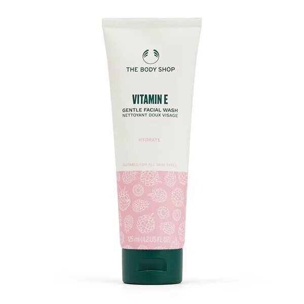 Geelimäinen puhdistusaine The Body Shop Vitamin E, 125 ml hinta ja tiedot | Kasvojen puhdistusaineet | hobbyhall.fi