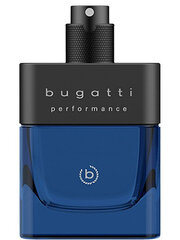 Hajuivesi Bugatti Performance Deep Blue EDT miehille, 100 ml hinta ja tiedot | Miesten hajuvedet | hobbyhall.fi